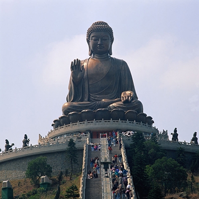 石河子園林鑄銅佛雕塑